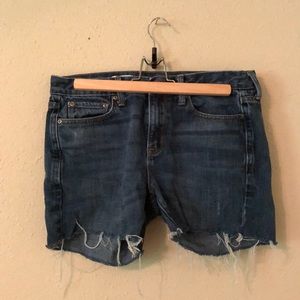 Gap denim cut offs